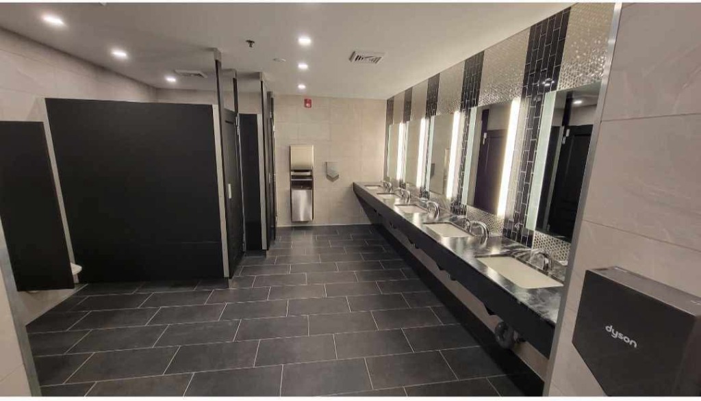 Commercial Restroom After